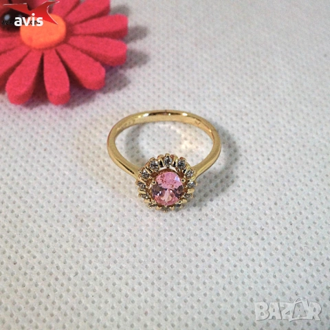 Пръстен с 14К златно покритие 224886