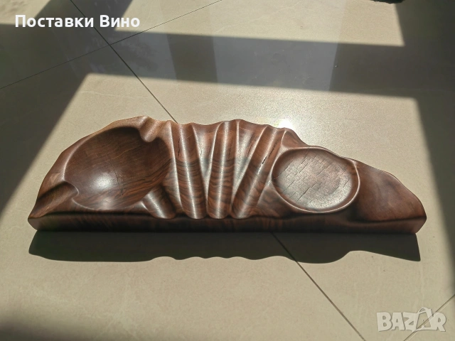 Пепелник за пури с място за чаша, снимка 5 - Декорация за дома - 54251571