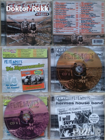 Various - Fetenhits Oldies (2 CD) - оригинални дискове, снимка 3 - CD дискове - 53842465