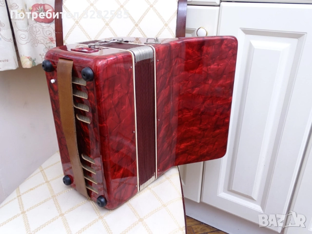 Акордеон Велтмайстер 40 баса, снимка 14 - Акордеони - 52131006