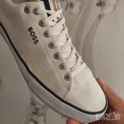 HUGO BOSS Aiden  платнени маратонки /кецове номер 44, снимка 14 - Кецове - 50785620