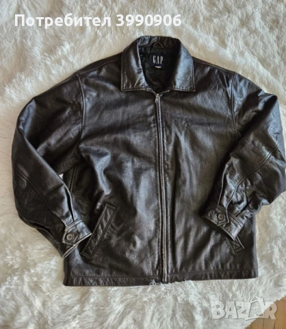Яке от телешки бокс , GAP , уголемен L (XL), снимка 5 - Якета - 54132378
