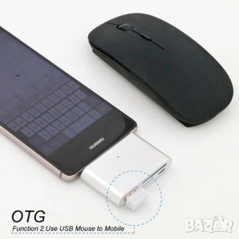 Мултифункционален адаптер и кардрийдър с фукнция за зареждане на телефони CA94, снимка 6 - Други - 51030732