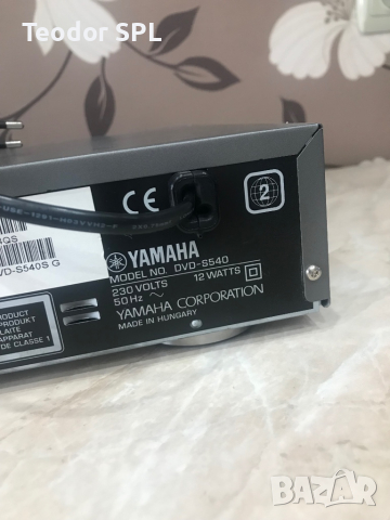 Yamaha dvd-s540, снимка 9 - Плейъри, домашно кино, прожектори - 44942434