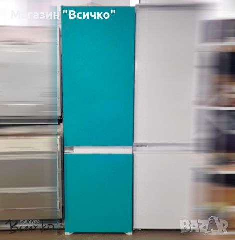Хладилник с фризер, 250л - EXQUISIT EKGC270/70-4A+, Холандия, снимка 1 - Хладилници - 45684040