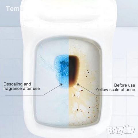 Балон - препарат за почистване на тоалетни чинии - 1бр, снимка 1 - Препарати за почистване - 45699418