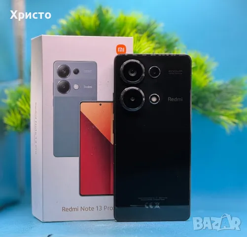 ГАРАНЦИОНЕН!!! Xiaomi Redmi Note 13 Pro 4G, 8GB, 256GB, Midnight Black, снимка 4 - Xiaomi - 49308472