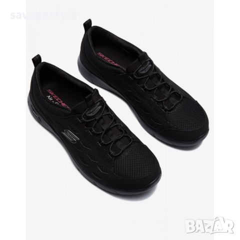 SKECHERS Arch Fit Refine Shoes Black, снимка 5 - Маратонки - 46618289