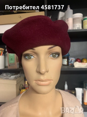 Барети вълна, различни цветове, снимка 14 - Шапки - 52481369