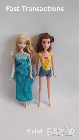 Комплект кукли принцеси - Елза и Бел