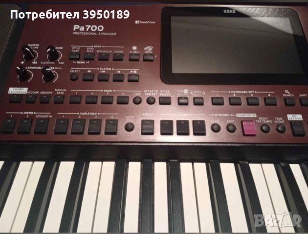 Korg pa 700 roland yamaha, снимка 2 - Синтезатори - 46720292