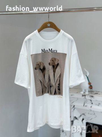 дамска тениска MAX MARA-реплика, снимка 8 - Тениски - 45389793