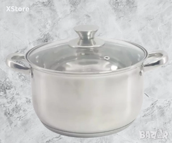 Тенджера Rosberg, 16/18/20/22/24/26 см, Неръждаема стомана, снимка 4 - Съдове за готвене - 52507521