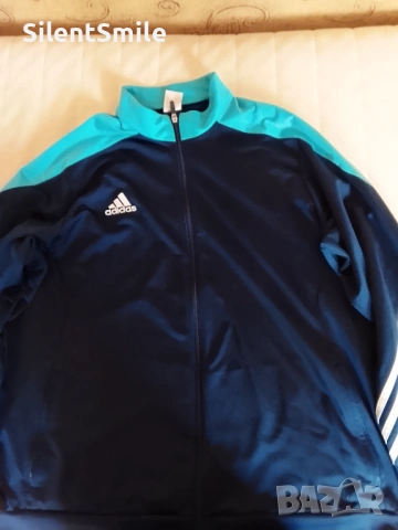 Adidas спортна горница с цип 