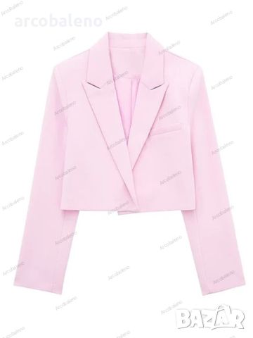 Дамски елегантен комплект от две части, сако и къси панталонки, 2цвята , снимка 7 - Комплекти - 46264688