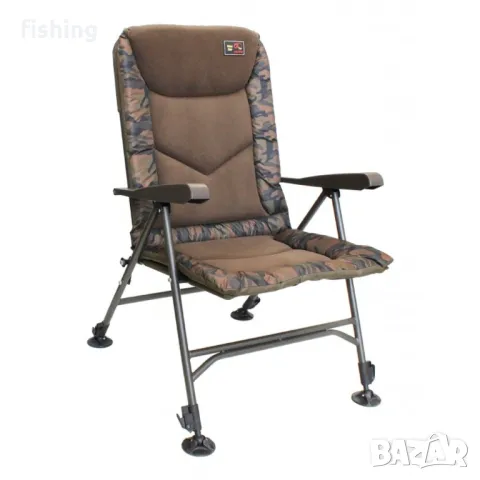 Промо Zfish Deluxe Camo Chair Стол, снимка 1 - Екипировка - 47057546