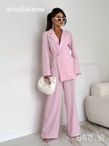 Стилен дамски гащеризон с елегантна кройка LUXURY, 4цвята , снимка 10 - Гащеризони - 53634951