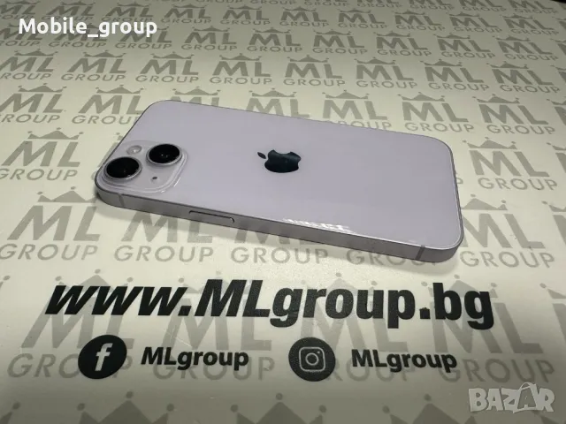 #MLgroup предлага iPhone 14 128GB Purple 96%, втора употреба, снимка 3 - Apple iPhone - 47617289