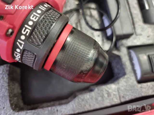 Безчетков винтоверт Raider RD-BCDL39, снимка 4 - Винтоверти - 54081327