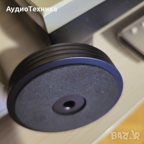 ПРОМО/Клампа Aluminum Stabilizer with Bubble Level Black Cтабилизатор, снимка 5 - Грамофони - 54258522