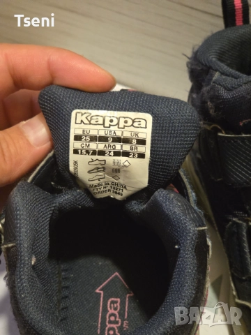 Детски боти Kappa, номер 22, снимка 4 - Детски боти и ботуши - 52213223
