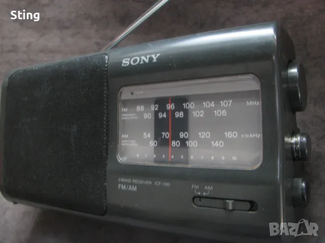 SONY ICF - 780 Радио FM / AM , Отлично, снимка 2 - Радиокасетофони, транзистори - 50142537