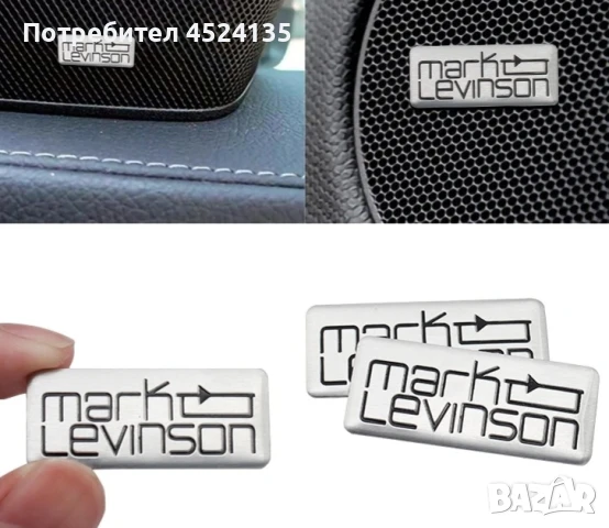 Алуминиеви емблеми за тонколони на ”MARK LEVINSON”, снимка 4 - Аксесоари и консумативи - 50980159