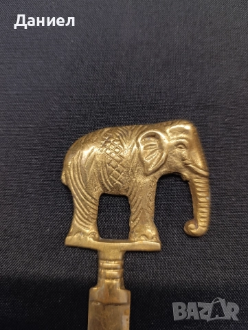 Винтидж нож за писма, снимка 2 - Антикварни и старинни предмети - 52346560