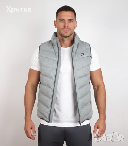 Nike Down Vest - Оригинален мъжки елек с пух размер S