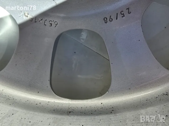 Комплект оригнални алуминиеви джанти 15 цола, за BMW, снимка 6 - Гуми и джанти - 49882600