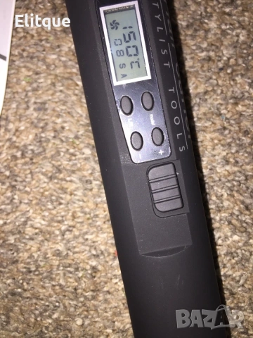 ✨ Високотехнологична керамична преса за къдрене на коса с LED дисплей – черна ✨, снимка 3 - Други - 53251544