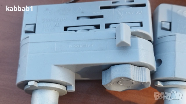 Лампи - Спот за релсова система 8бр x GU10/50W/230V луни за таван - лампи, снимка 8 - Други - 53907184