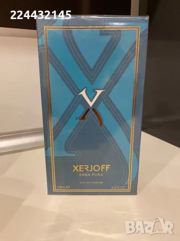 Xerjoff Erba Pura 100ml EDP Barcod , снимка 1 - Унисекс парфюми - 47033692