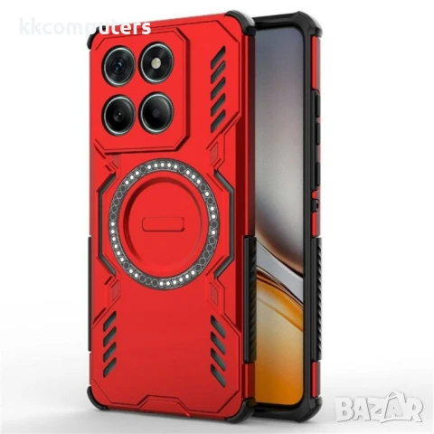 Motorola Edge 60 5G / 60 Fusion 5G Удароустойчив Magnetic /Butterfly Armor Hollow Heat Dissipation /, снимка 4 - Калъфи, кейсове - 50736300