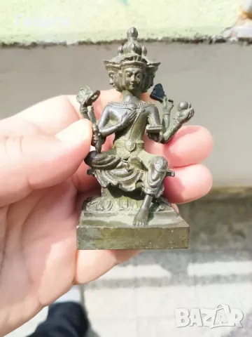Бронзова статуетка-456, снимка 7 - Антикварни и старинни предмети - 50372928
