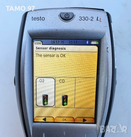 TESTO 330-2 LL - Газ анализатор пълен комплект отличен!, снимка 9 - Други инструменти - 52840900