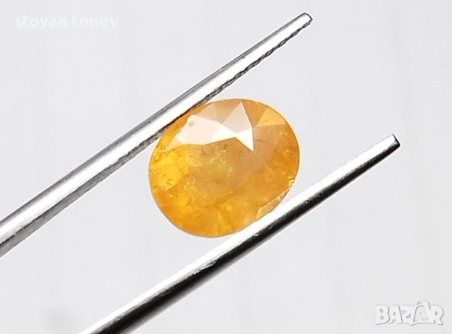 Лъчезарен спесартин гранат в ярко оранжево 2.50кт.! Нов!, снимка 7 - Други - 53398296