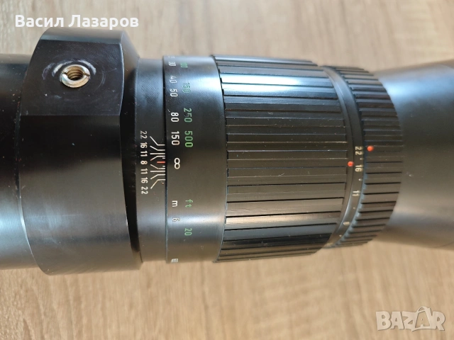 Обектив PENTACON PRAKTICAR MC 500mm f/5.6 , снимка 5 - Обективи и филтри - 53496143