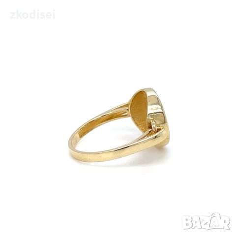 Златен дамски пръстен Louis Vuitton 2,56гр. размер:55 14кр. проба:585 модел:23698-2, снимка 3 - Пръстени - 46142846