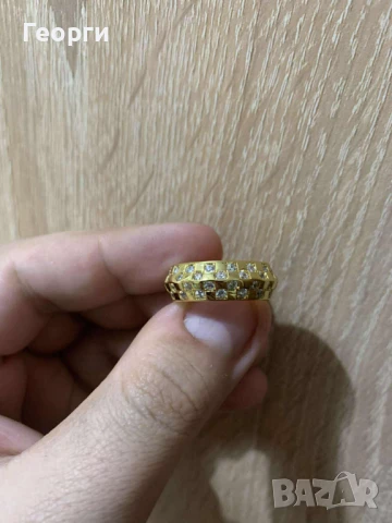 Louis Vuitton оригинален пръстен с диаманти , снимка 1