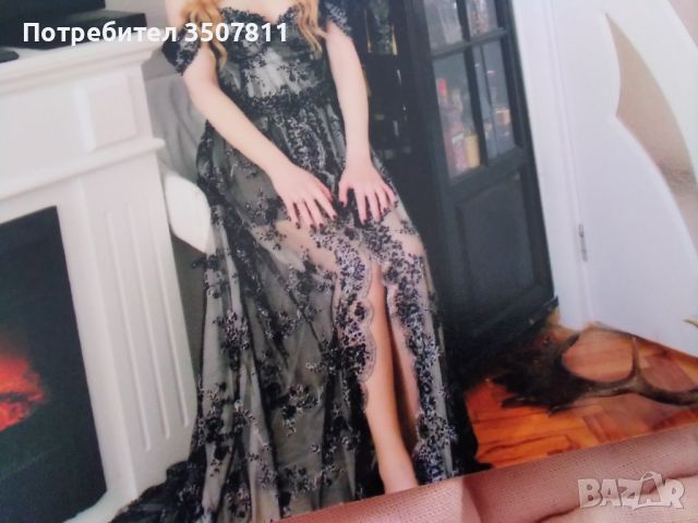 Бална рокля с чантичка, снимка 2 - Рокли - 45384249