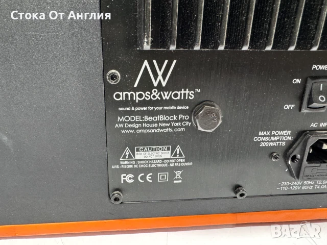 Тонколона - Amps & Watts , снимка 11 - Караоке - 50939204