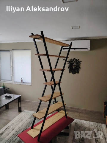 Х-образна етажерка, снимка 2 - Етажерки - 53005878