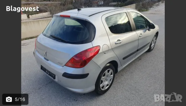 Peugeot 308 1.4vti95hp НА ЧАСТИ, снимка 2 - Автомобили и джипове - 48018375