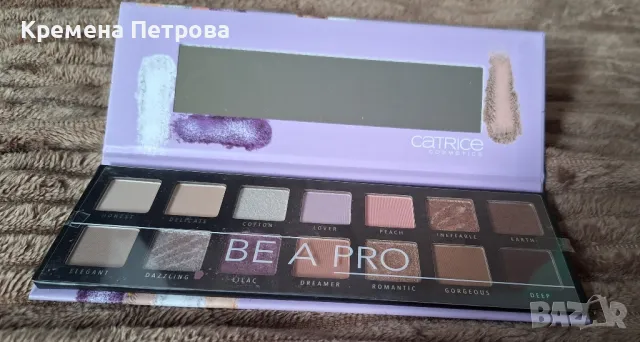 Сенки за очи Catrice сенки палитра Pro Lavender Breeze и Catrice Hint of mint 14 цвята

, снимка 2 - Декоративна козметика - 48249117