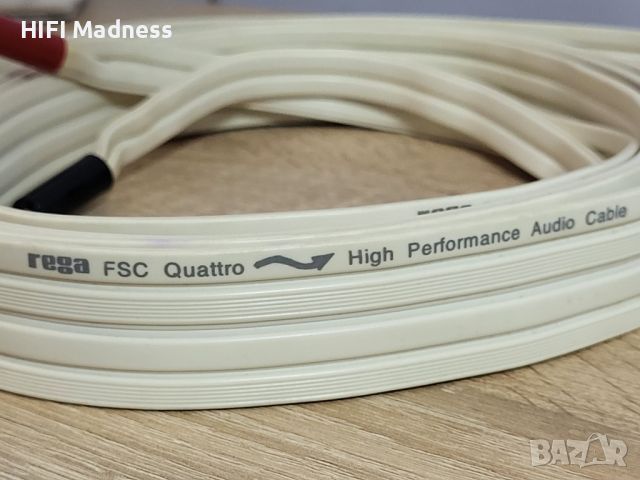 Rega FSC Quattro Bi-wire Speaker Cable / Кабели за тонколони, снимка 10 - Тонколони - 46060596