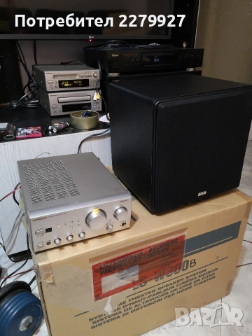 TEAC LS-W300B 2.1ch Нов комплект активен субуфер и две тонколони , снимка 15 - Тонколони - 53782831