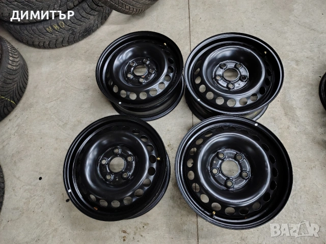 4бр.Железни джанти 16ки за VWT5,T6,Crafter 5x120 6.5j et52 цена за брой