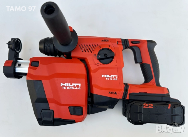 Hilti TE 6-22 + TE DRS-4/6 Nuron - Безчетков перфоратор с прахоуловител 2025г., снимка 2 - Перфоратори - 52665603