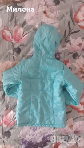 Детско водоустойчиво яке за момиче 5-6 год., снимка 5 - Детски якета и елеци - 51653455